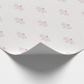 Pink Daisies Geschenkpapier (Ecke)
