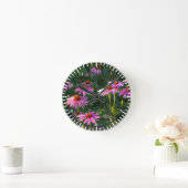 Pink Daisies Uhr (Zuhause)