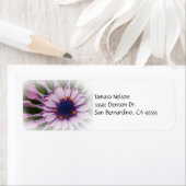 Pink Daisy Address Label (Insitu)
