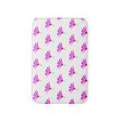 Pink Daisy Badematte (Vorderseite Vertikal)