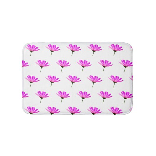 Pink Daisy Badematte (Vorderseite)