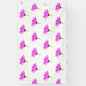 Pink Daisy Banner (Vertikal)