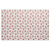 Pink Daisy Bees Ladybugs Stoff (Yard (91,4 cm))