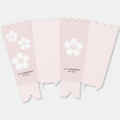 Pink Daisy Birthday Popcorn Geschenkschachtel (Ungeklappt)