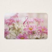 Pink Daisy Blume (Rückseite)