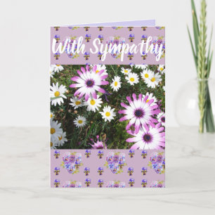 Pink Daisy Blume Blumenkonventionen Kunst Karte