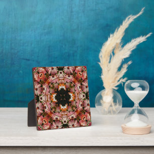 Pink Daisy Blume Erstellen Sie Ihr eigenes Foto Fotoplatte