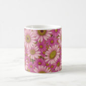 Pink Daisy Blume Kaffeetasse (Mittel)
