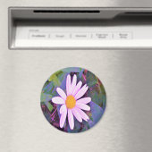 Pink Daisy Blume Magnet (In Situ (Geschirrspüler))