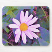Pink Daisy Blume Mousepad (Vorne)