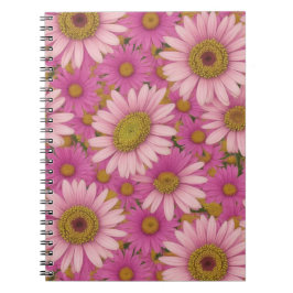 Pink Daisy Blume Notizblock