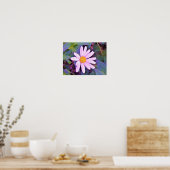 Pink Daisy Blume Poster (Küche)