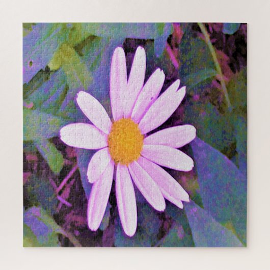 Pink Daisy Blume Puzzle (Vertikal)