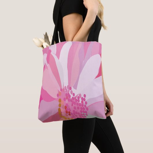 Pink Daisy Blume Tasche (Von Nahem)