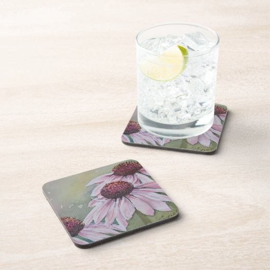 PINK DAISY BLUME UNTERSETZER (Rechte Seite)