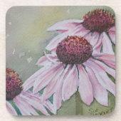 PINK DAISY BLUME UNTERSETZER (Vorderseite)