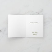 Pink Daisy Bouquet Trauzeugin Vorschlag Einladung (Innenseite)