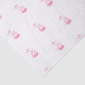 Pink Daisy Bunny Seidenpapier (Ausschnitt)