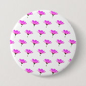 Pink Daisy Button (Vorderseite)