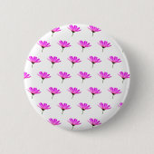 Pink Daisy Button (Vorderseite)