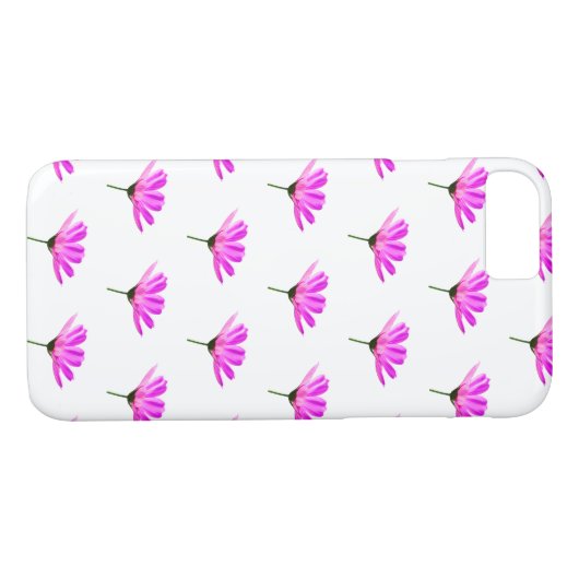 Pink Daisy Case-Mate iPhone Hülle (Rückseite (Horizontal))