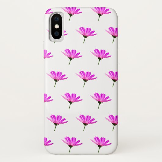 Pink Daisy Case-Mate iPhone Hülle (Rückseite)