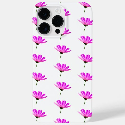 Pink Daisy Case-Mate iPhone Hülle (Rückseite)
