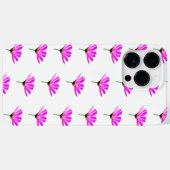 Pink Daisy Case-Mate iPhone Hülle (Rückseite (Horizontal))