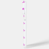 Pink Daisy Case-Mate iPhone Hülle (Rückseite / Links)