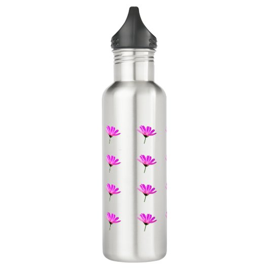 Pink Daisy Edelstahlflasche (Links)