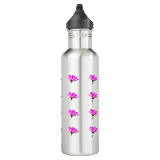 Pink Daisy Edelstahlflasche (Rechts)
