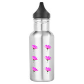 Pink Daisy Edelstahlflasche (Links)