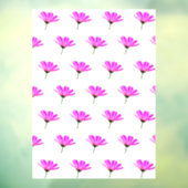 Pink Daisy Fensteraufkleber (Blatt 3)
