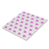 Pink Daisy Fliese (Seite)