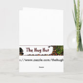 Pink Daisy Floral Bouquet, Mama, Geburtstag Karte (Rückseite)