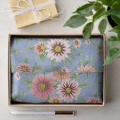 Pink Daisy Floral Seidenpapier (Geschenk)