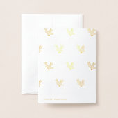 Pink Daisy Folienkarte (Rückseite mit Umschlag)