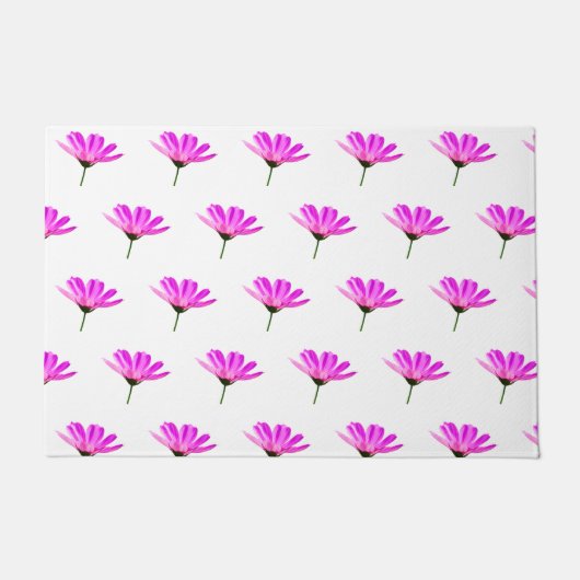Pink Daisy Fußmatte (Vorderseite)