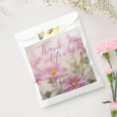 Pink Daisy Gastgeschenk Hochzeit Bag Romantische B Geschenktütchen (Versiegelt)