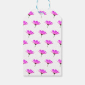 Pink Daisy Geschenkanhänger (Rückseite)