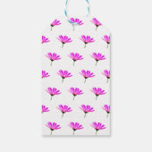 Pink Daisy Geschenkanhänger (Rückseite)