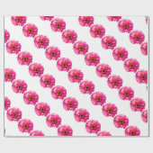 Pink Daisy Geschenkpapier (Flach)