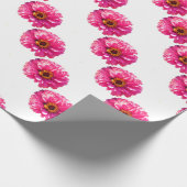 Pink Daisy Geschenkpapier (Ecke)
