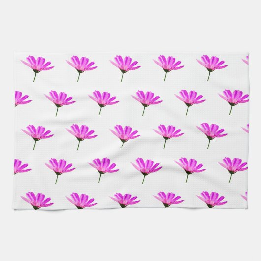 Pink Daisy Geschirrtuch (Horizontal)