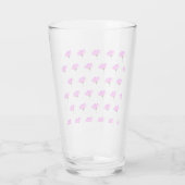 Pink Daisy Glas (Rückseite)