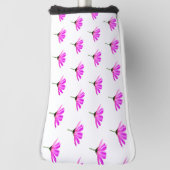 Pink Daisy Golf Headcover (Rotieren 90)