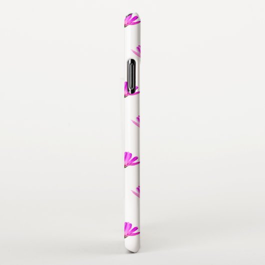 Pink Daisy iPhone Hülle (Rechte Seite)