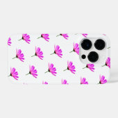 Pink Daisy iPhone Hülle (Rückseite (Horizontal))