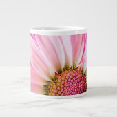 Pink Daisy Jumbo-Tasse (Vorderseite)