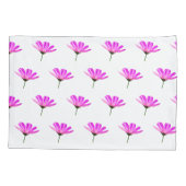 Pink Daisy Kissenbezug (Rückseite)